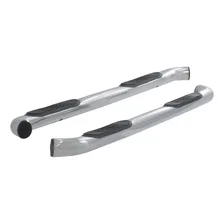 3" Round Polished Stainless Side Bars, Select Ford F-150, Lincoln Mark LT image 2