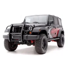 Black Steel Grille Guard, Select Jeep Wrangler JK image 4