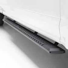 AdvantEDGE 5-1/2in. x 75in. Black Aluminum Side Bars; Select Toyota Tacoma image 2