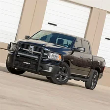 Pro Series Black Steel Grille Guard with Light Bar, Select Dodge, Ram 1500 image 7
