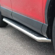 AeroTread 5" x 67" Polished Stainless Running Boards, Select Toyota RAV4 image 4