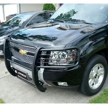 Black Steel Grille Guard, Select Chevrolet Avalanche, Suburban 1500, Tahoe image 4