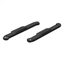 4" Black Steel Oval Side Bars, Select Ford Bronco 2-Door image 2