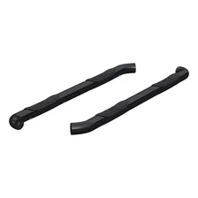 3" Round Black Steel Side Bars, Select Nissan Frontier, Suzuki Equator image 2