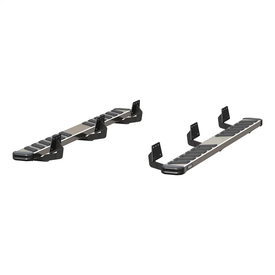 NovaTrac 6in. x 75in. Polished Stainless Running Boards; Select RAM 1500