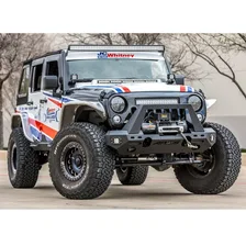 Jeep Wrangler JK Raw Aluminum Front Fender Flares image 2