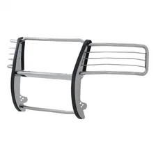 Polished Stainless Grille Guard, Select Chevrolet Silverado 2500, 3500 HD image 1