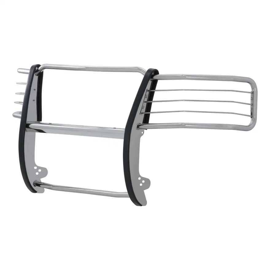 Polished Stainless Grille Guard, Select Chevrolet Silverado 2500, 3500 HD