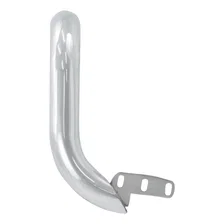 Front 3" Polished Stainless Bull Bar, Select Chevrolet, GMC image 4