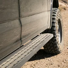 RidgeStep 6-1/2" x 91" Black Steel Running Boards, Select Ford F-Series Crew image 6