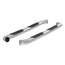 3" Round Polished Stainless Side Bars, Select Ford F-150 image 2