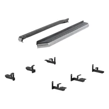 AeroTread 5" x 73" Polished Stainless Running Boards, Select Nissan Pathfinder image 2