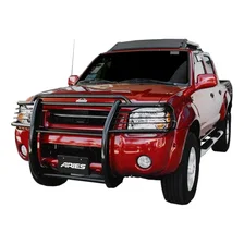 Black Steel Grille Guard, Select Nissan Frontier image 4