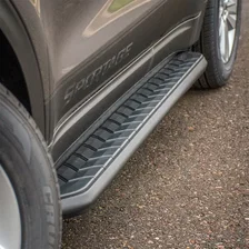 AeroTread 5" x 73" Black Stainless Running Boards, Select Ford Explorer image 2