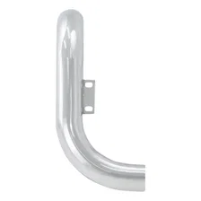 Front 3" Polished Stainless Bull Bar, Select Ford Excursion, F-250, F-350 Super Duty image 4