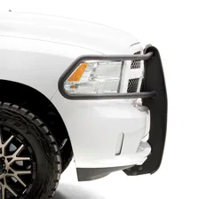 Pro Series Black Steel Grille Guard with Light Bar, Select Dodge, Ram 2500, 3500 image 6