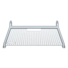 AdvantEDGE Chrome Aluminum Headache Rack; Select Toyota Tundra image 3