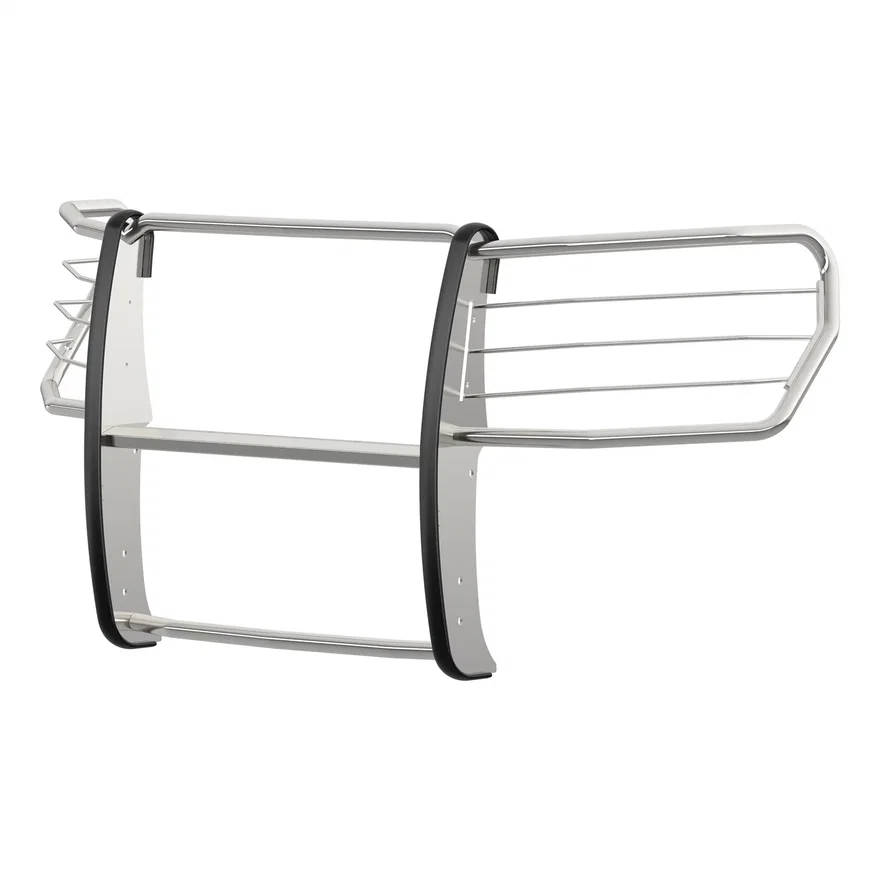 Polished Stainless Grille Guard; Select Chevrolet Silverado 1500