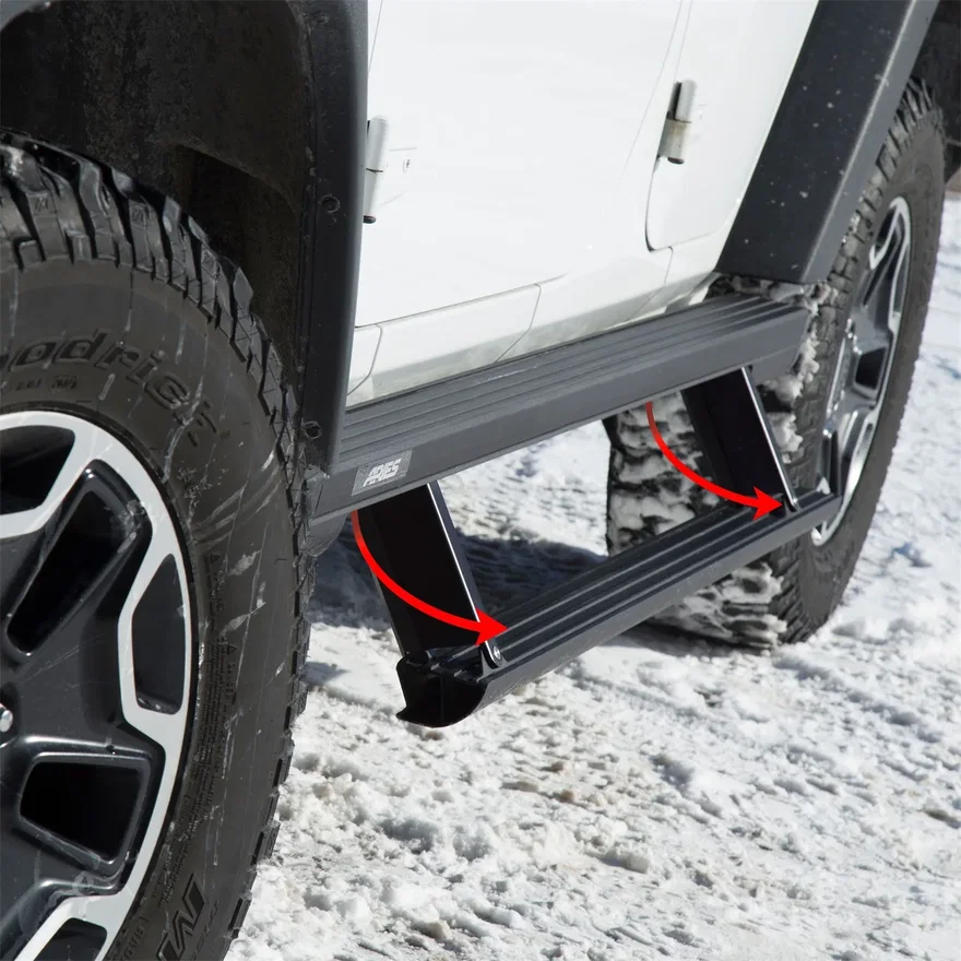 ActionTrac 69.6" Powered Running Boards, Select Chevrolet Tahoe