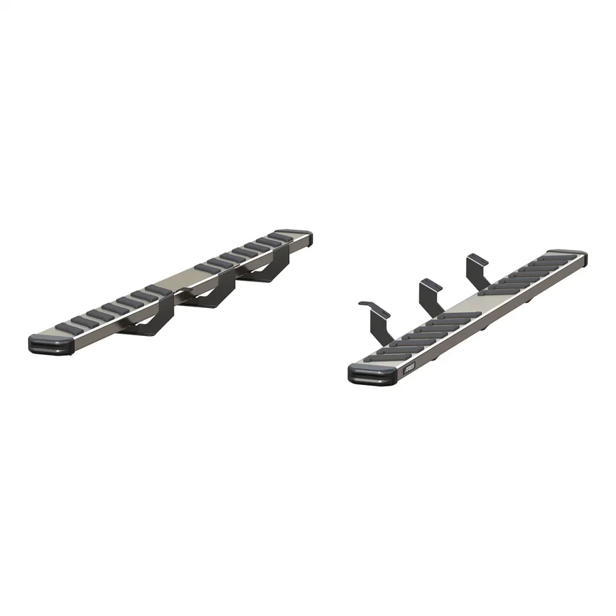 NovaTrac 6in. x 85in. Polished Stainless Running Boards; Select To for Toyota Tacoma