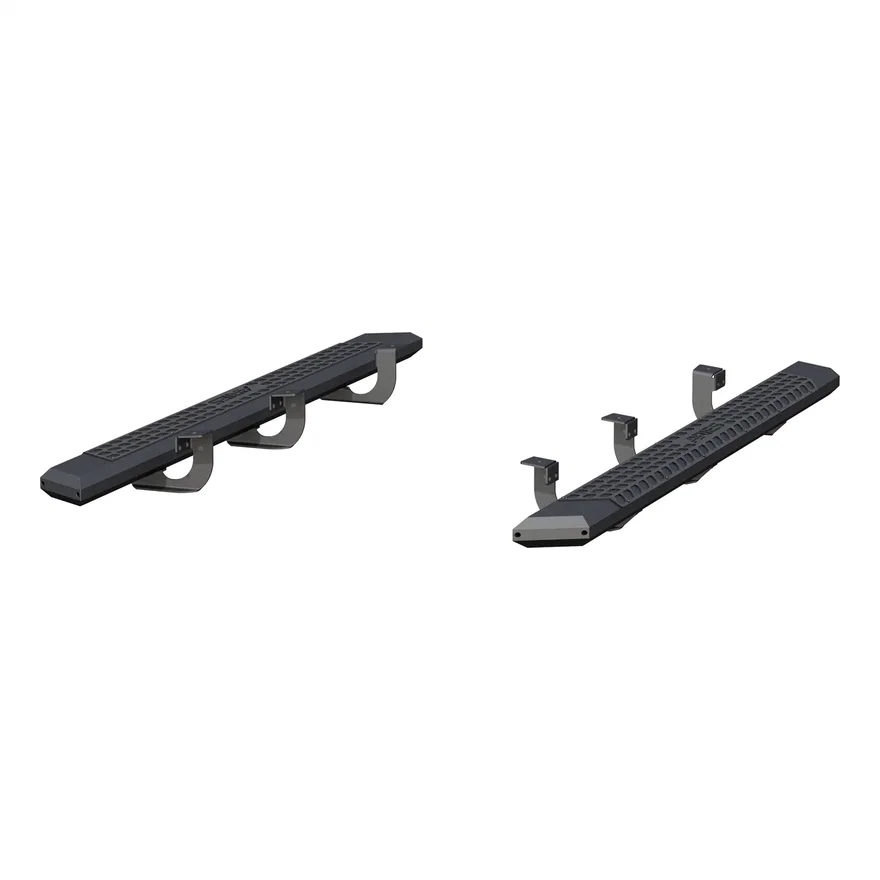 AdvantEDGE 5-1/2" x 75" Black Aluminum Side Bars, Select Ford Explorer