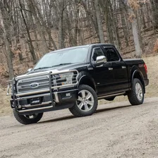 Polished Stainless Grille Guard; Select Ford F-150 image 4