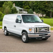RidgeStep 6-1/2" x 96", 36" Black Steel Running Boards, Select Ford E-Series image 3