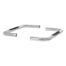 3" Round Polished Stainless Side Bars, Select Ford Bronco, F-150 image 2