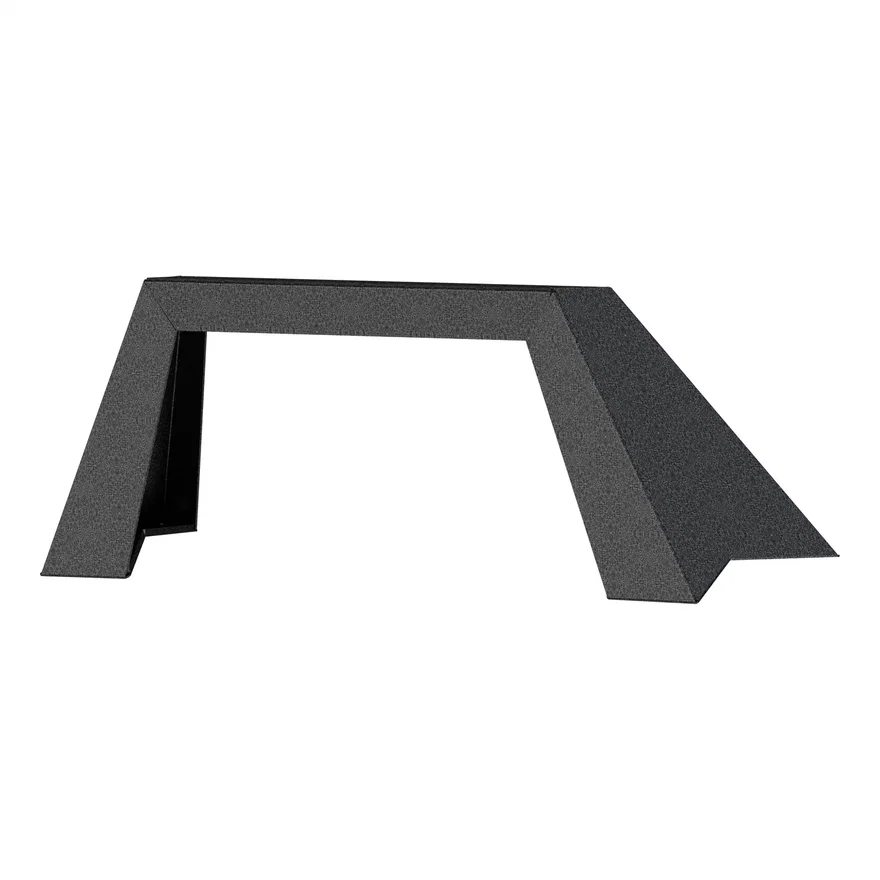 TrailChaser Jeep Wrangler Aluminum Front Bumper Angular Brush Guard