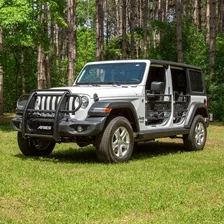Pro Series Black Steel Grille Guard, Select Jeep Wrangler JL, Gladiator image 4