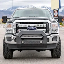 AdvantEDGE 5-1/2in. Black Aluminum Bull Bar with Lights; Select Ram 1500 image 6