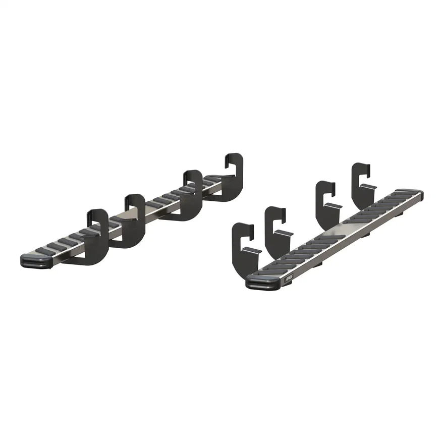 NovaTrac 6in. x 91in. Polished Stainless Running Boards; Select Silverado; Sierr