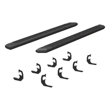 AdvantEDGE 5-1/2" x 91" Black Aluminum Side Bars, Select Chevrolet, GMC image 2