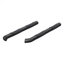 3" Round Black Steel Side Bars, Select Toyota 4Runner image 2