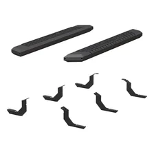 AdvantEDGE 5-1/2" x 53" Black Aluminum Side Bars, Select Toyota Tundra image 2
