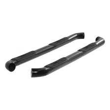 3" Round Black Stainless Side Bars, Select Silverado, Sierra 1500, 2500, 3500 HD image 2