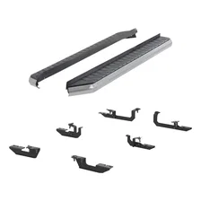 AeroTread 5" x 70" Polished Stainless Running Boards, Select Ford Escape image 2