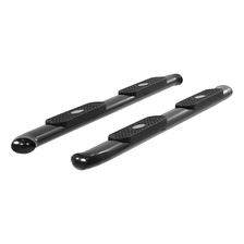 4" Black Steel Oval Side Bars, Select Silverado, Sierra 1500, 2500, 3500 image 2