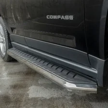 AeroTread 5" x 67" Polished Stainless Running Boards (No Brackets) image 3