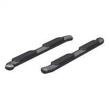 4" Black Steel Oval Side Bars, Select Ram 1500 image 2