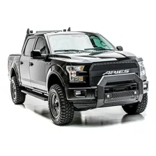 AdvantEDGE 5-1/2in. Black Aluminum Bull Bar with Lights; Select Ford F-150 image 5