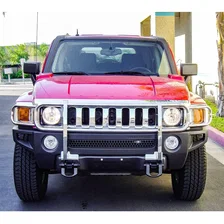 Polished Stainless Grille Guard, Select Hummer H3, H3T image 4