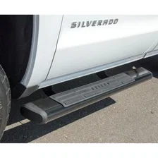 6in. x 53in. Black Aluminum Oval Side Bars; Select Ford F-150 image 4