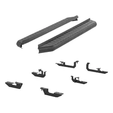 AeroTread 5" x 70" Black Stainless Running Boards, Select Ford Escape image 2