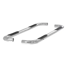 3" Round Polished Stainless Side Bars, Select Silverado, Sierra 1500, 2500, 3500 image 2