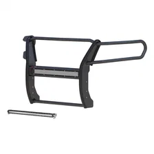 Pro Series Black Steel Grille Guard with Light Bar, Select Colorado, Canyon image 1