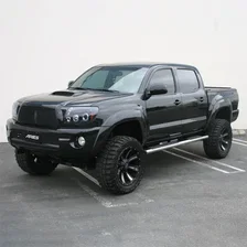 6in. x 85in. Polished Stainless Oval Side Bars; Select Toyota Tacoma image 3