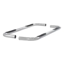 3" Round Polished Stainless Side Bars, Select Chevrolet Suburban image 2