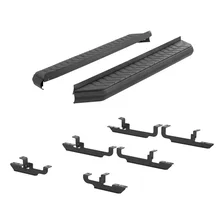 AeroTread 5" x 67" Black Stainless Running Boards, Select Jeep Renegade image 2