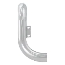 Front 3" Polished Stainless Bull Bar, Select Ford F-250, F-350, F-450, F-550 image 4
